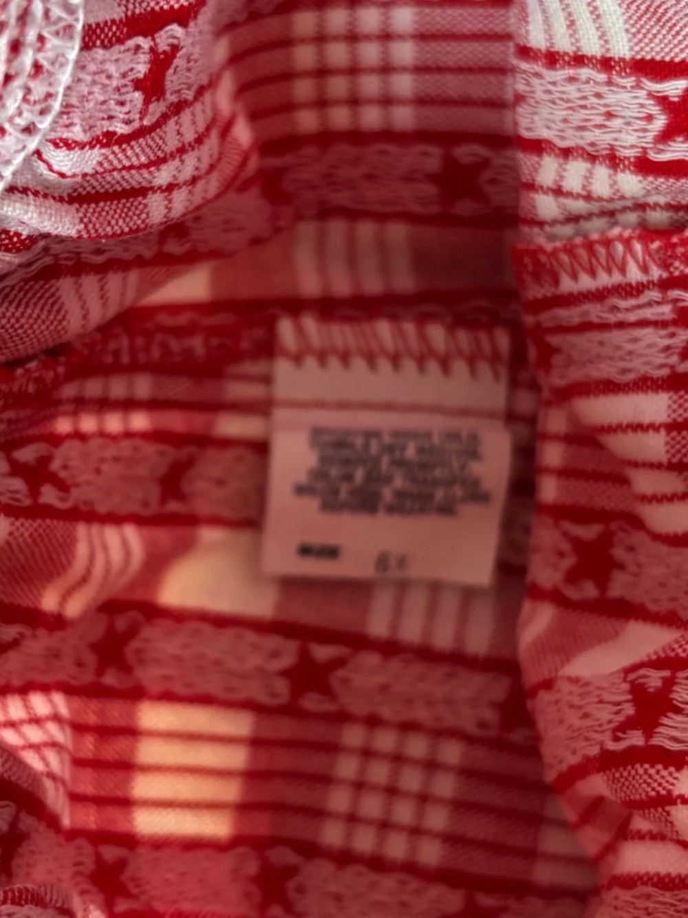 80’s OshKosh plaid Americana linen blend shorts girls 6x